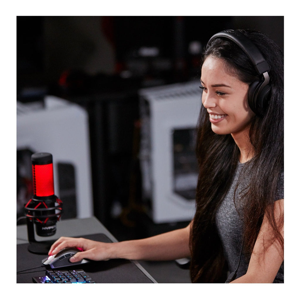 HyperX QuadCast USB Condenser Gaming Microphone for PC, PS4, and Mac (Certified Refurbished)