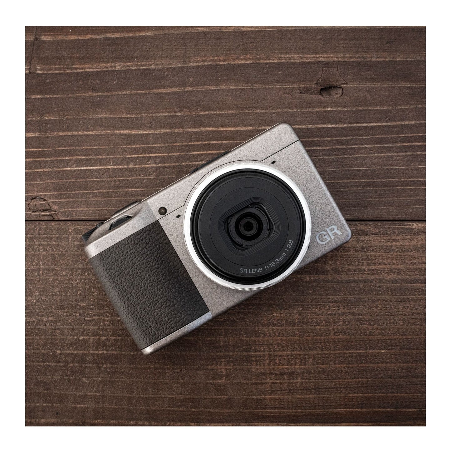 Ricoh GR III Diary Edition Compact Digital Camera with GC-12 Soft Case, 64GB SD Card Bundle