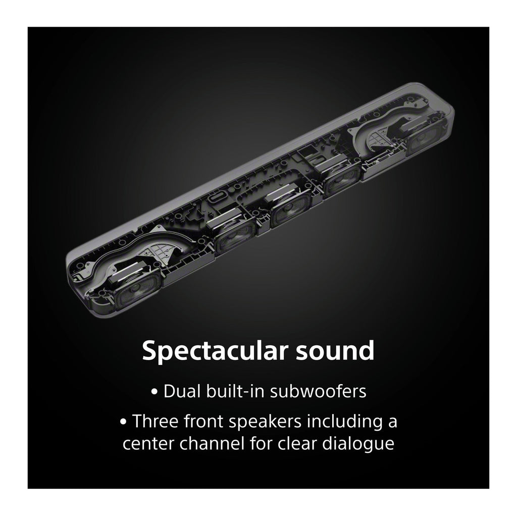 Sony HT S2000: 3.1ch Dolby Atmos and DTS:X Surround Sound Soundbar Bundle