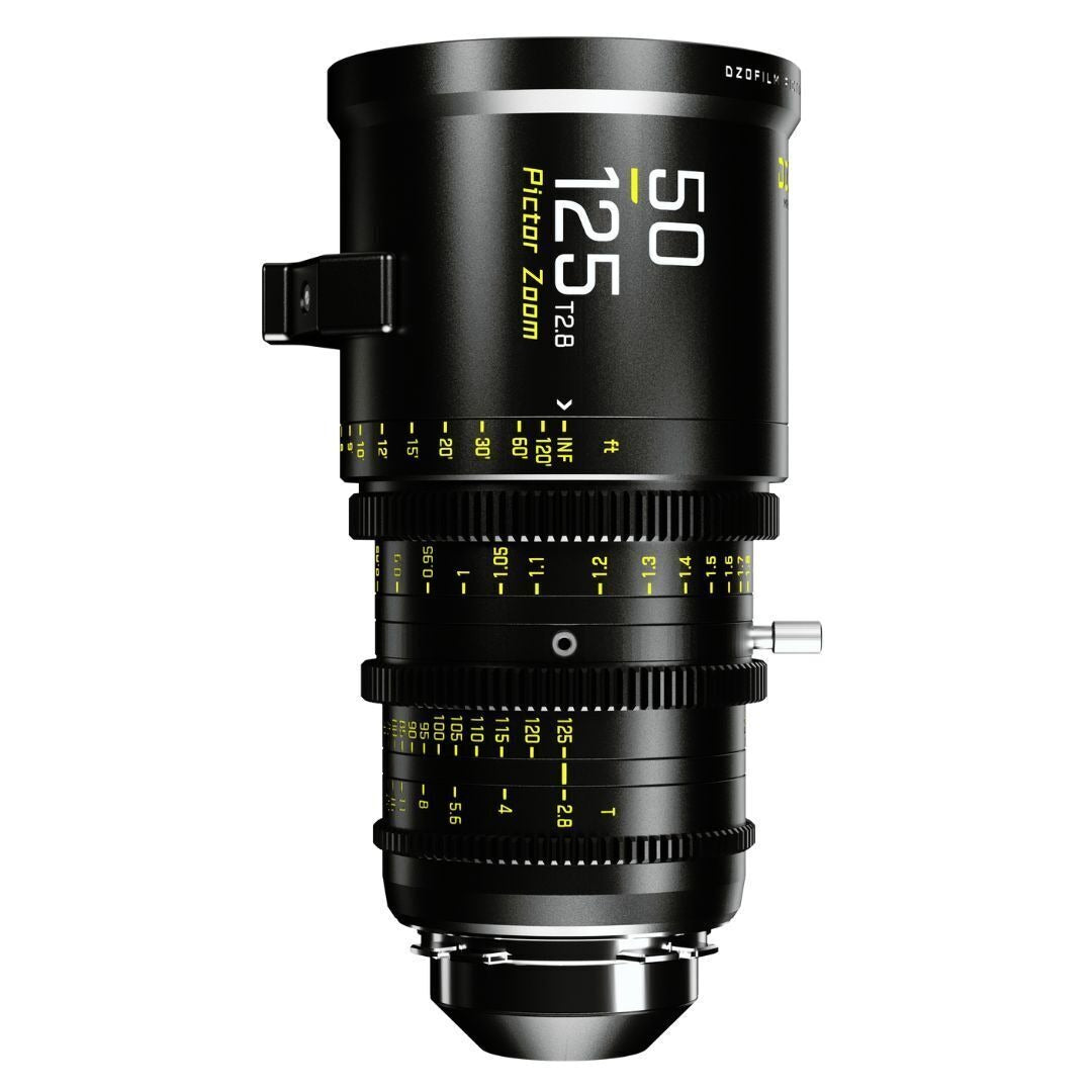 DZOFilm Pictor Zoom 20-55mm and 50-125mm T2.8 Super 35 Lens Bundle (PL and EF Mount, Black)