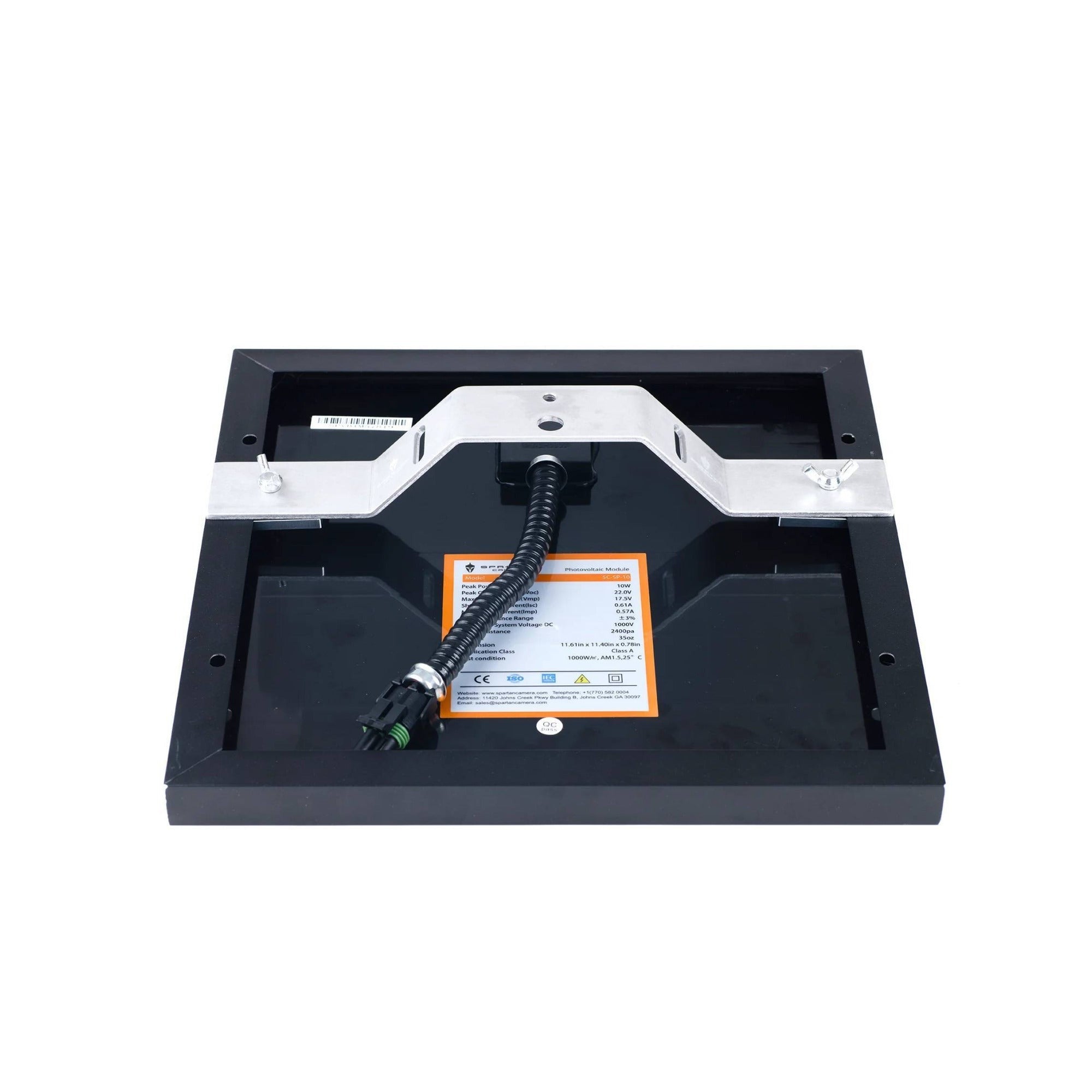 Spartan Camera Aluminum Bracket Mount for 10-Watt Solar Panel