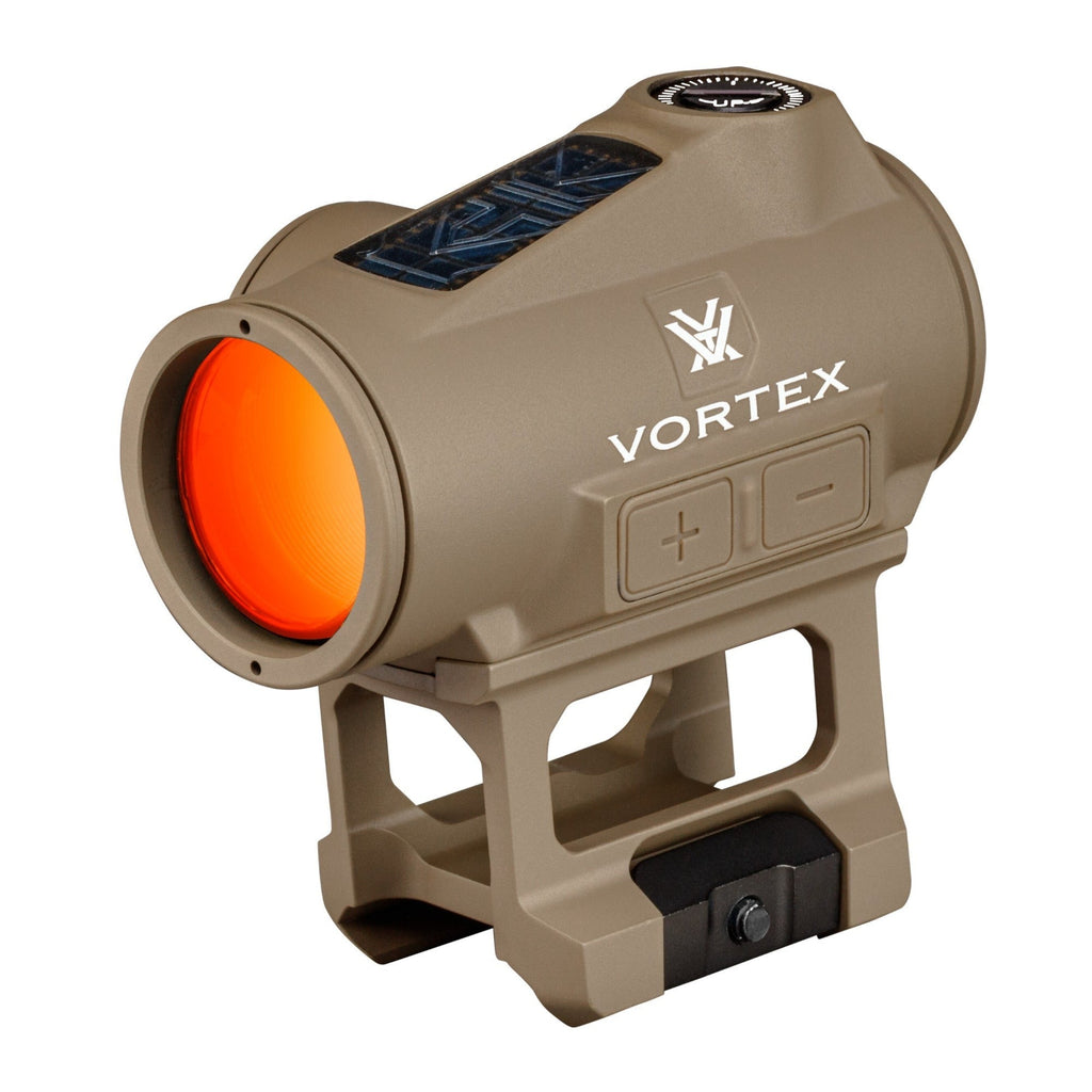 Crossfire II 1x 2 MOA Solar Red Dot Sight (Tan)