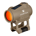 Crossfire II 1x 2 MOA Solar Red Dot Sight (Tan)