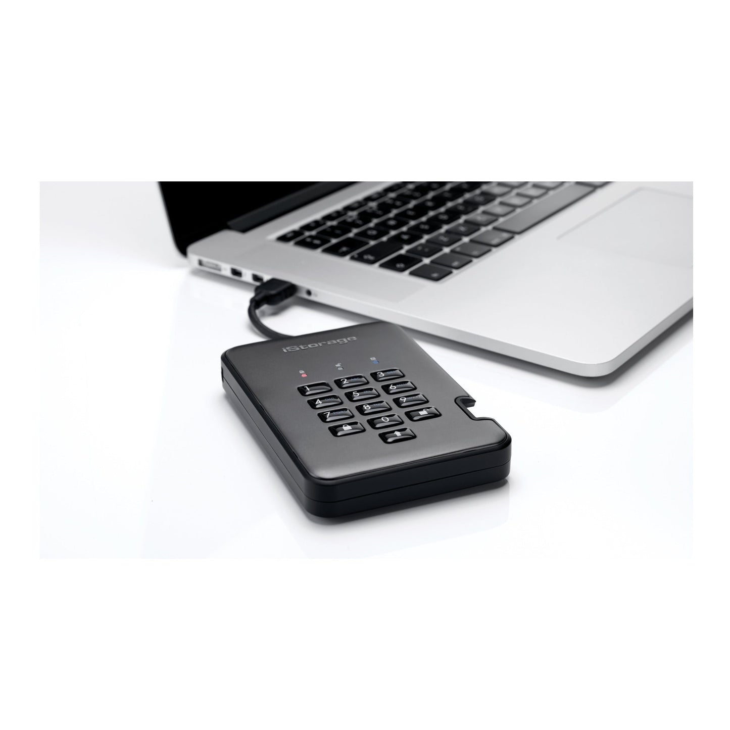 iStorage diskAshur PRO2 USB 3.1 256GB Encrypted Portable SSD