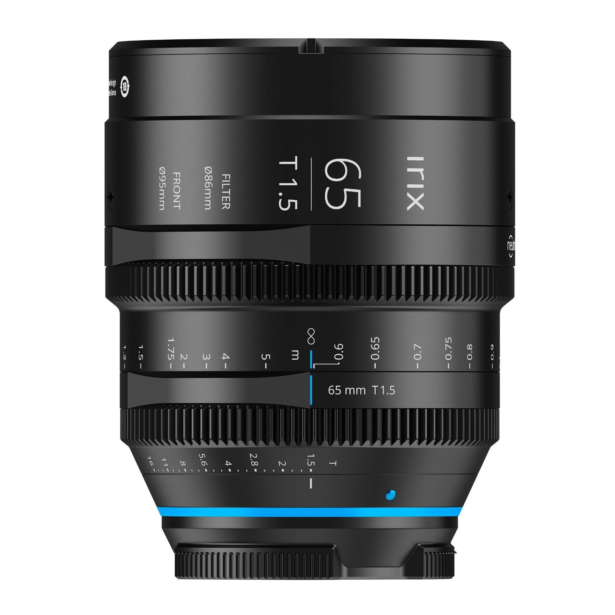 Irix Cine 65mm T1.5 Full Frame Cinema Lens (PL Mount, Feet)