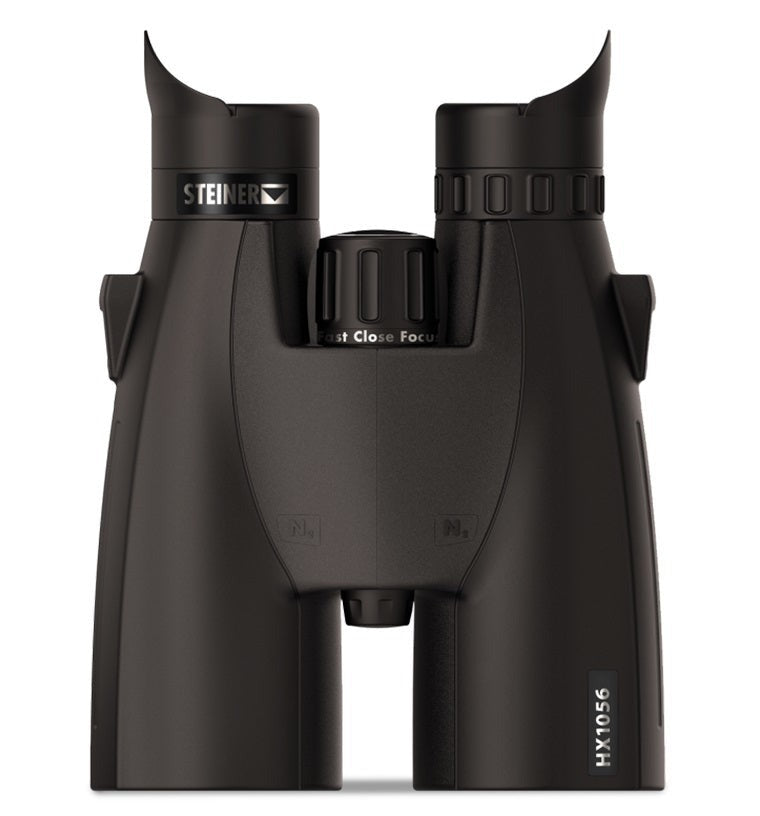 Steiner HX 10x56 Binoculars with Cap and Microfiber Lens Cloth Pouch