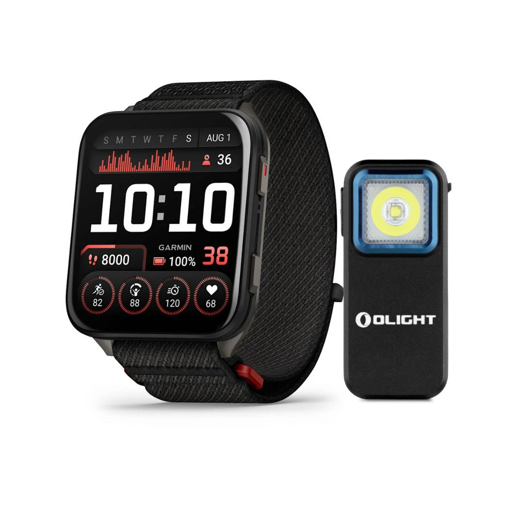 Garmin Venu X1 with Slate Titanium Caseback and ComfortFit Band (Black) Bundle