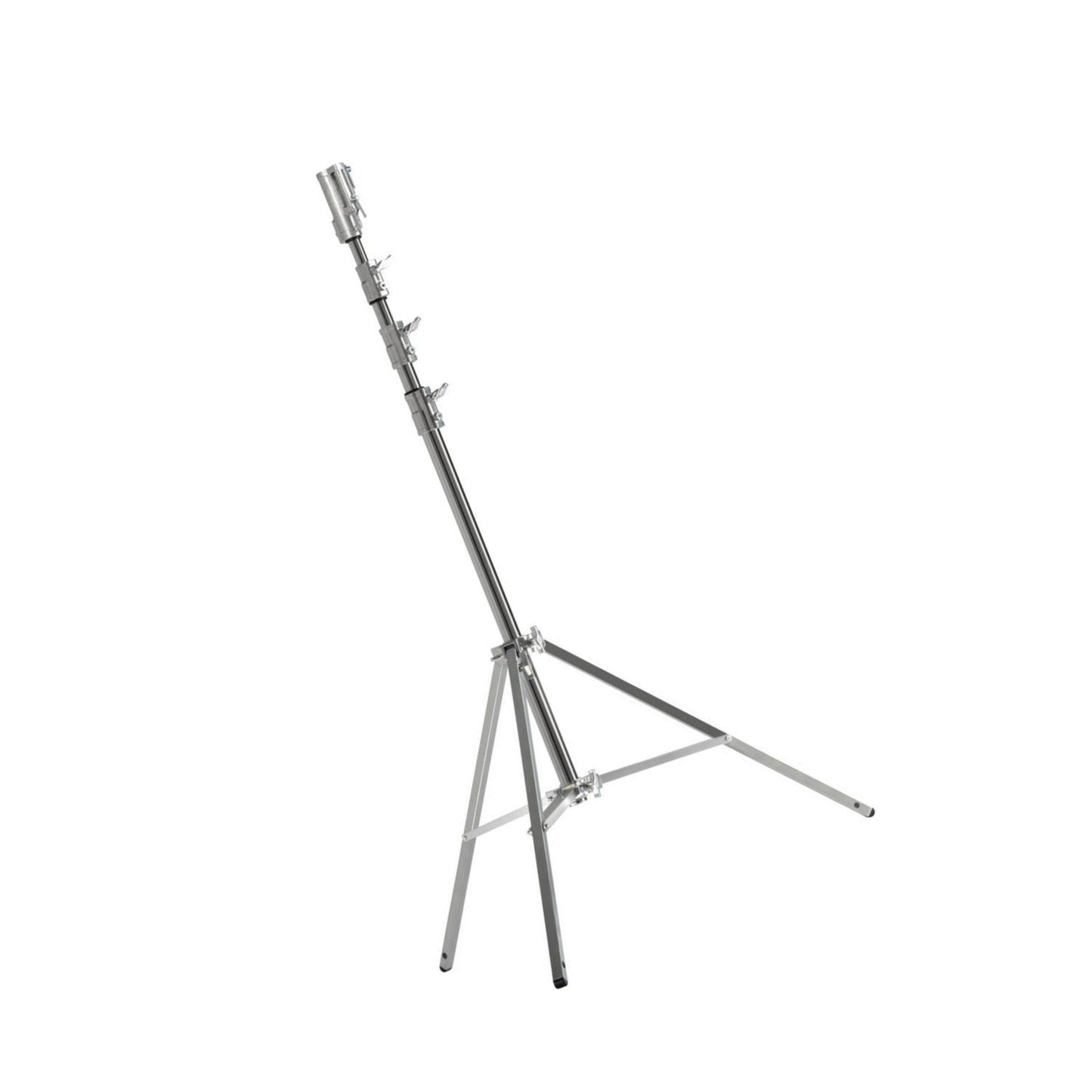 Kupo Master High Cine Stand with Triple Function Universal Head and Leveling Leg (Silver)
