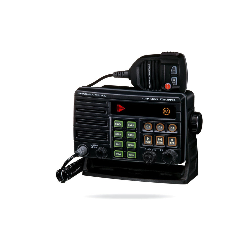 Standard Horizon VLH3000A 30W Dual Zone PA/Loud Hailer (Black)