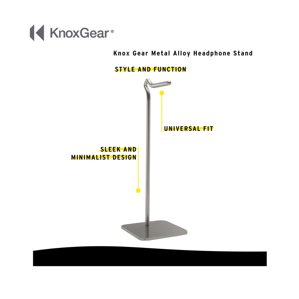 Knox Gear Metal Alloy Headphone Stand