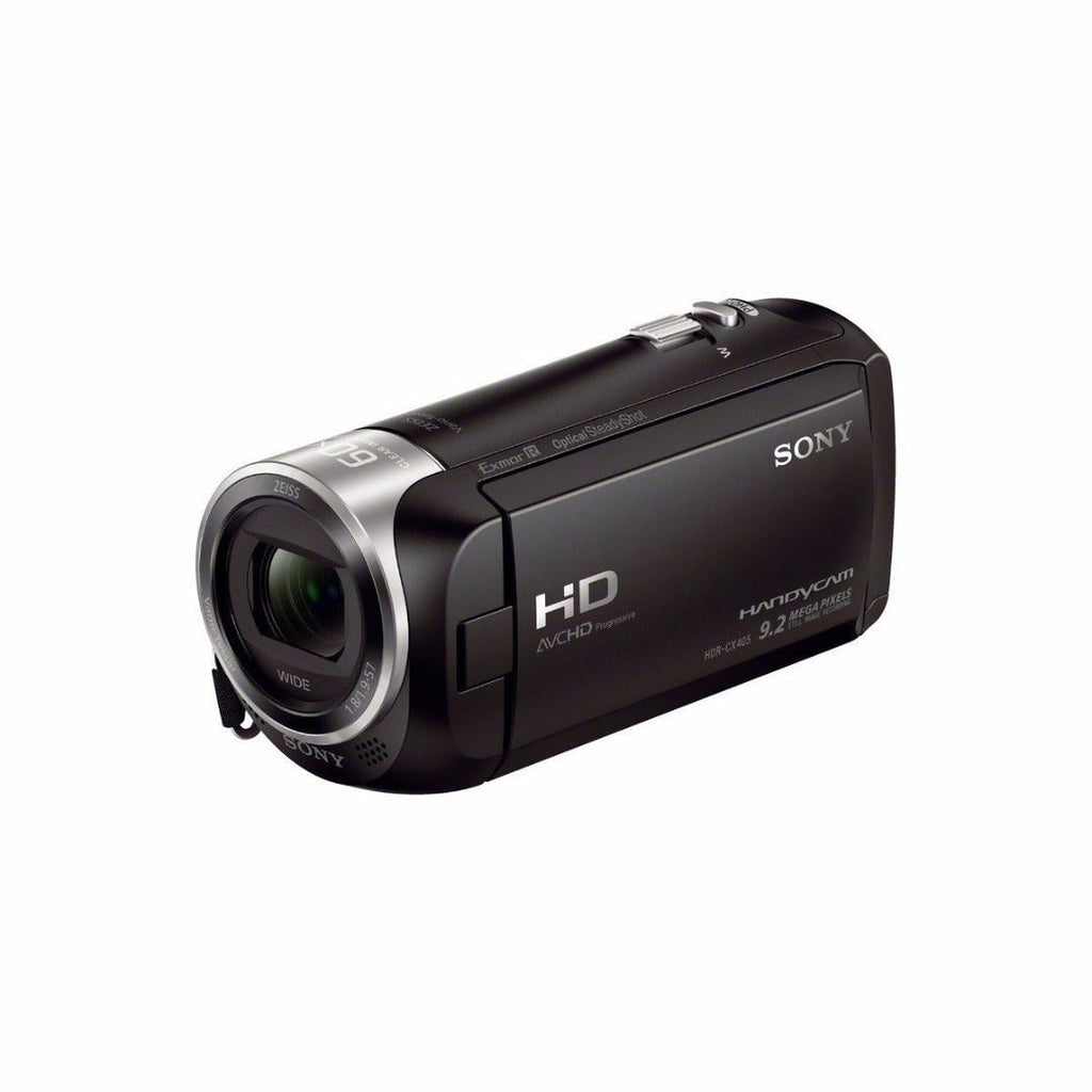 Sony CX405 Handycam 1080p Camcorder with 64GB SD Card and Battery Pack Bundle
