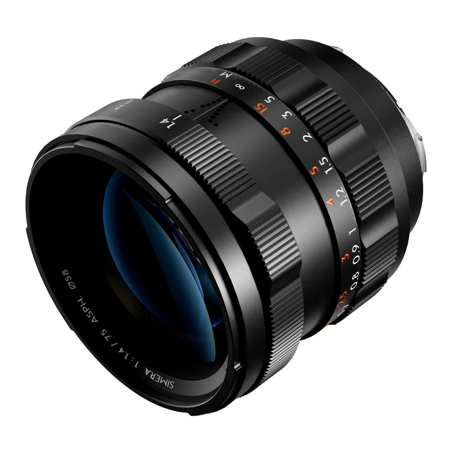 Thypoch Simera 75mm f/1.4 ASPH Full Frame Manual Lens (Leica M, Black)