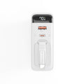 ReelCharge 70W Wall Charger with Retractable USB-C (White)