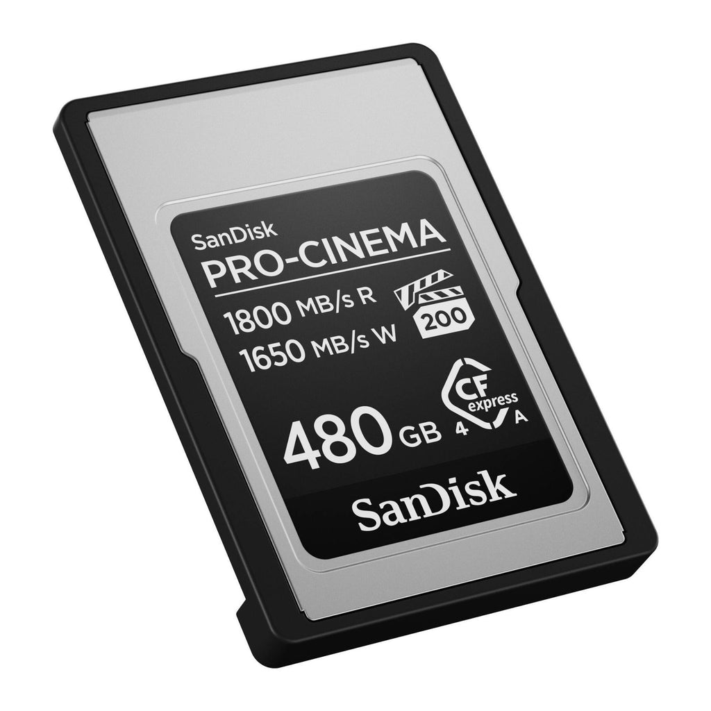 SanDisk 480GB PRO-CINEMA CFexpress Type A Memory Card
