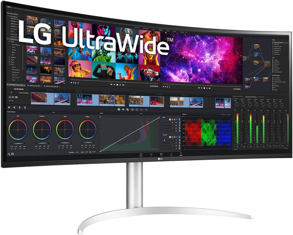 LG 40WP95C-W 39.7" 5K2K Curved UltraWide Nano IPS Monitor with Thunderbolt 4 (Certified Refurbished)
