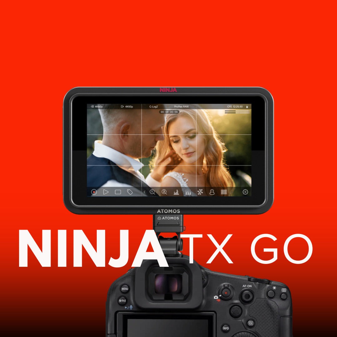 Atomos Ninja TX GO On-Camera Monitor Bundle with Universal Power Kit