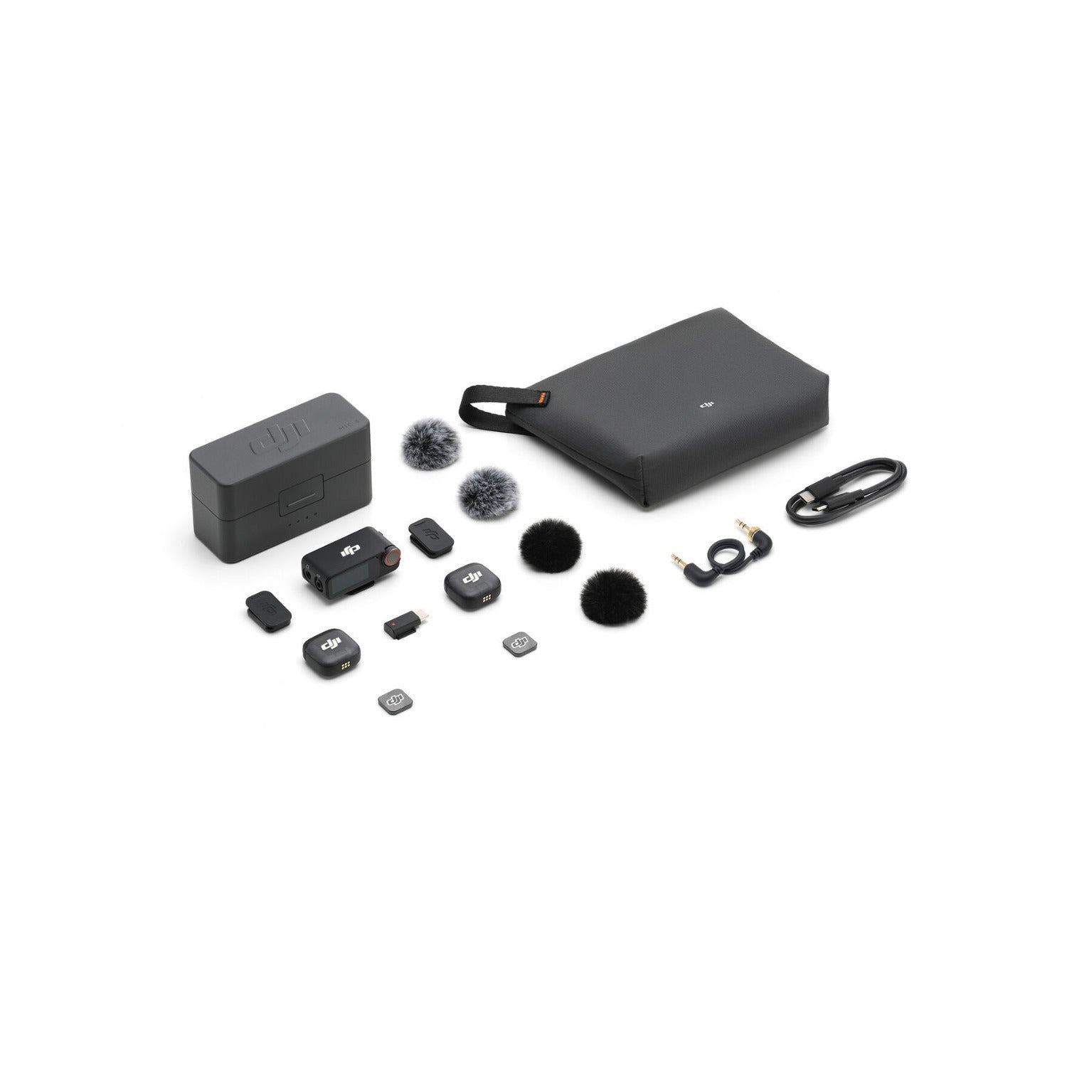 DJI Mic 3 2-Person Compact Wireless Microphone Recorder - Camera and Smartphone