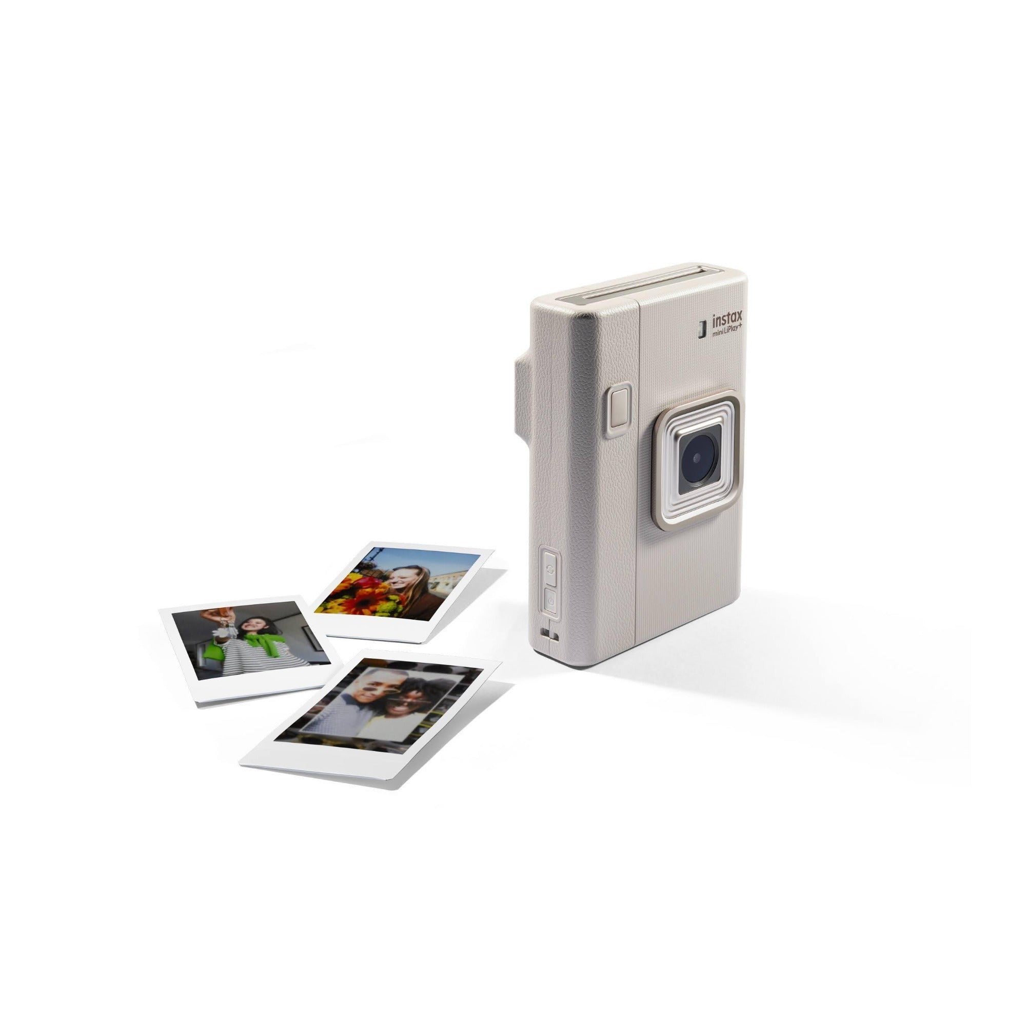 Fujifilm Instax Mini Instant Camera (Sand) with Twin Film (20 Exp, 2 Pack)