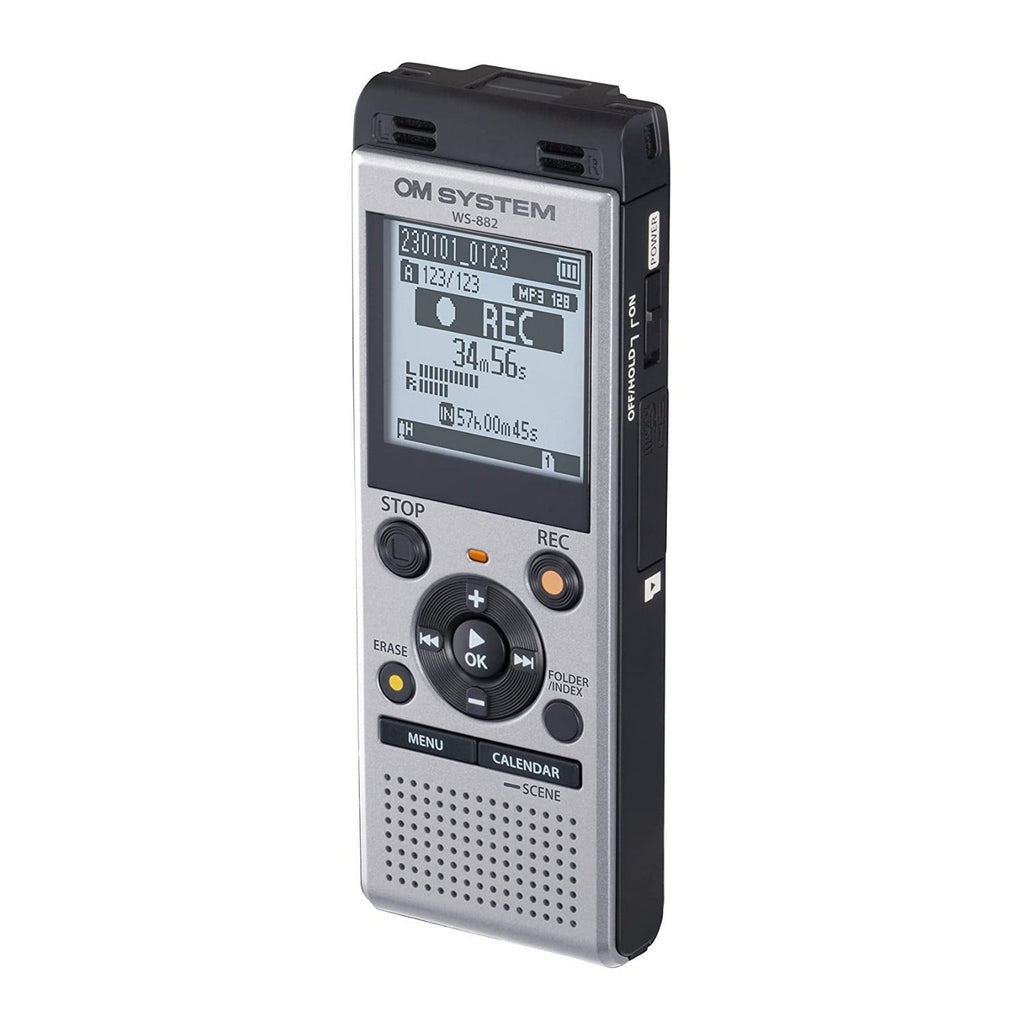 Olympus WS-882 Digital Voice Recorder (Silver and Black)