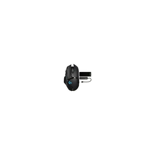 Logitech G502 Lightspeed Wireless Gaming Mouse Bundle with RGB Gaming Mouse Pad and USB 3.0 Hub