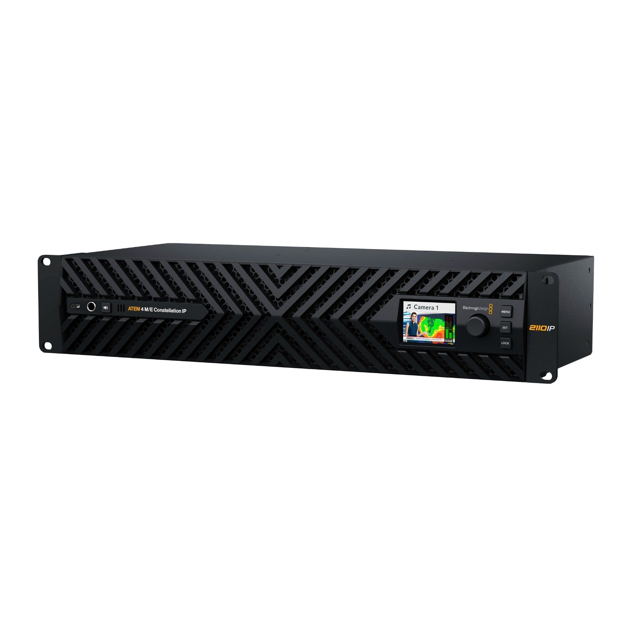 Blackmagic ATEM 4 M/E Constellation IP Switcher with 32 Inputs and 100G SMPTE 2110 Live Prod (Black)