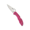 Spyderco Delica 4 Lightweight CPM S30V Blade Pink FRN Handle