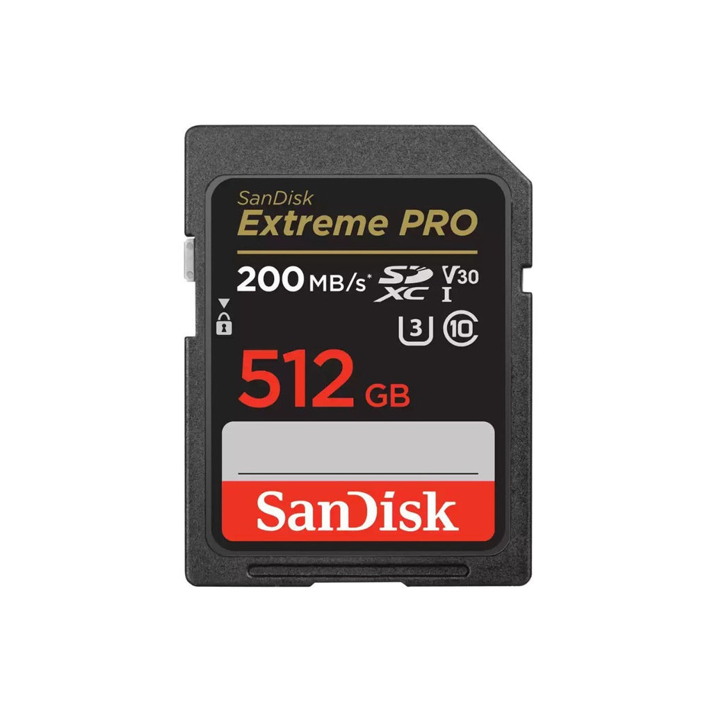 SanDisk 512GB Extreme PRO UHS-I U3 V30 SDXC Memory Card