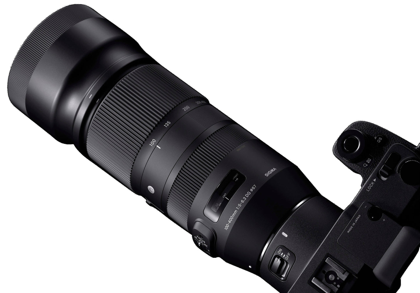 Sigma 100-400mm F5-6.3 Contemporary DG OS HSM Lens for Canon with SD Card Bundle
