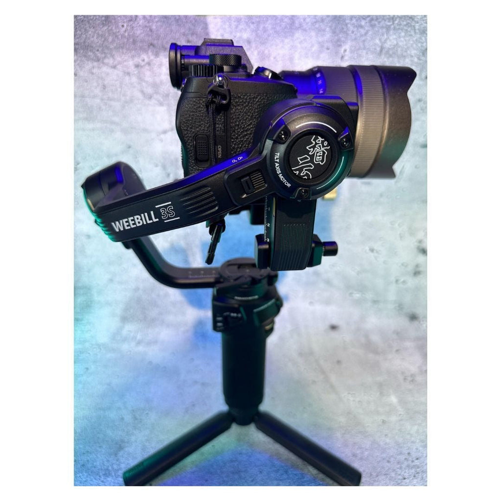 Zhiyun Weebill 3S Handheld Gimbal Stabilizer Combo Kit with DSLR and Mirrorless Camera Compatibility