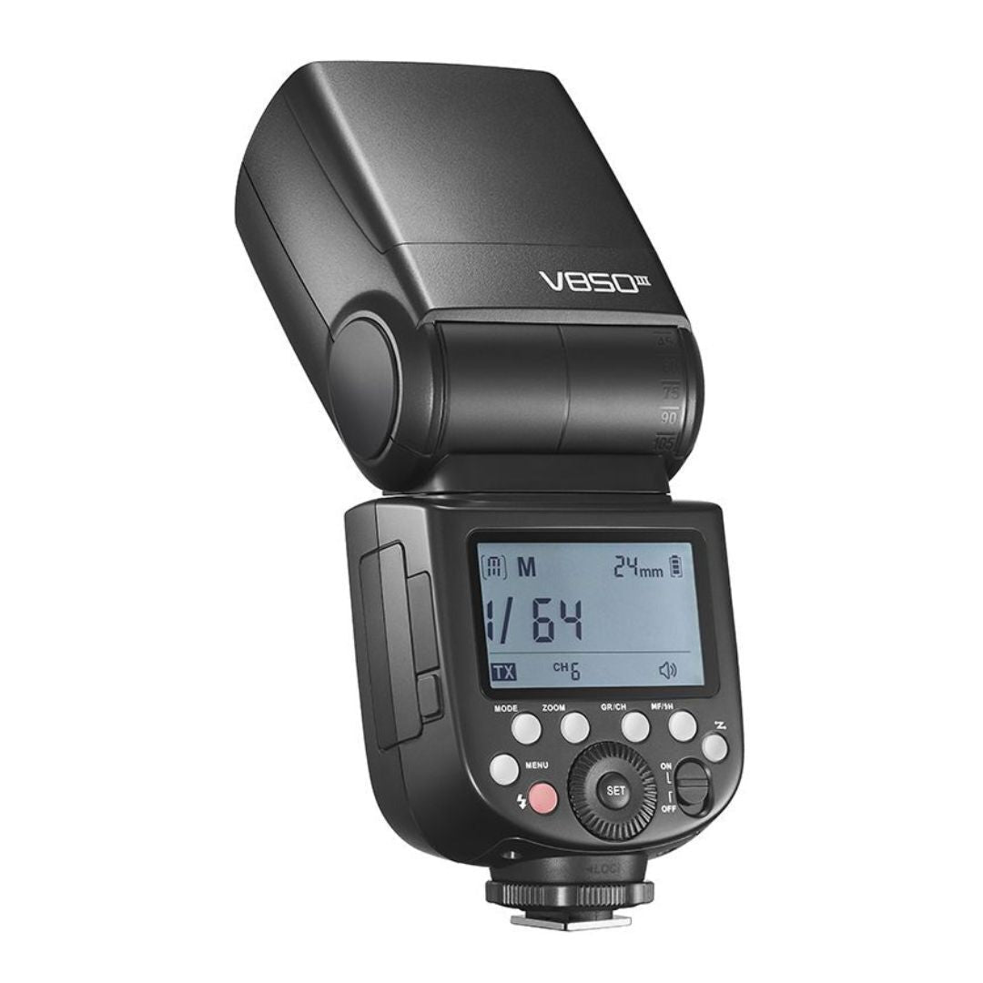 Godox VING V850III Li-Ion Flash with Built-In Godox 2.4G Wireless X System (Black)