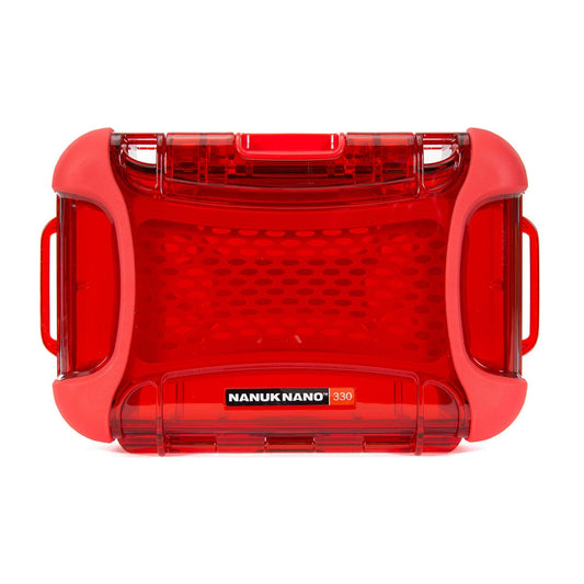 NANUK 330 Nano Series Waterproof Large Hard Case (Red)