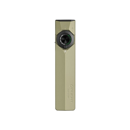 OLIGHT ArkPro Ultra EDC Flat Rechargeable Flashlight (Olive Green CW)