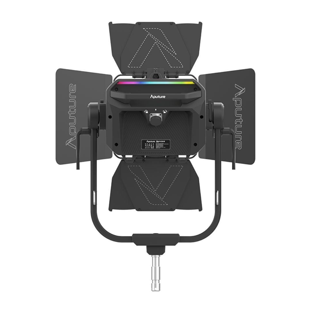 Aputure Electro Storm CS15 Full-Color Point Source Lamp with AC Power Cable with Bare Leads (Black)