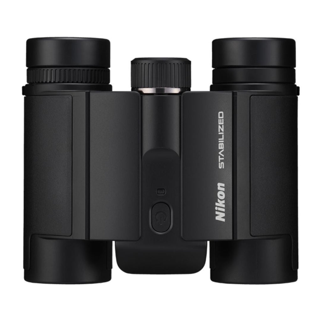 Nikon 10x25 S Dual-Hinge Design Stabilized Binoculars with Accessories Bundle