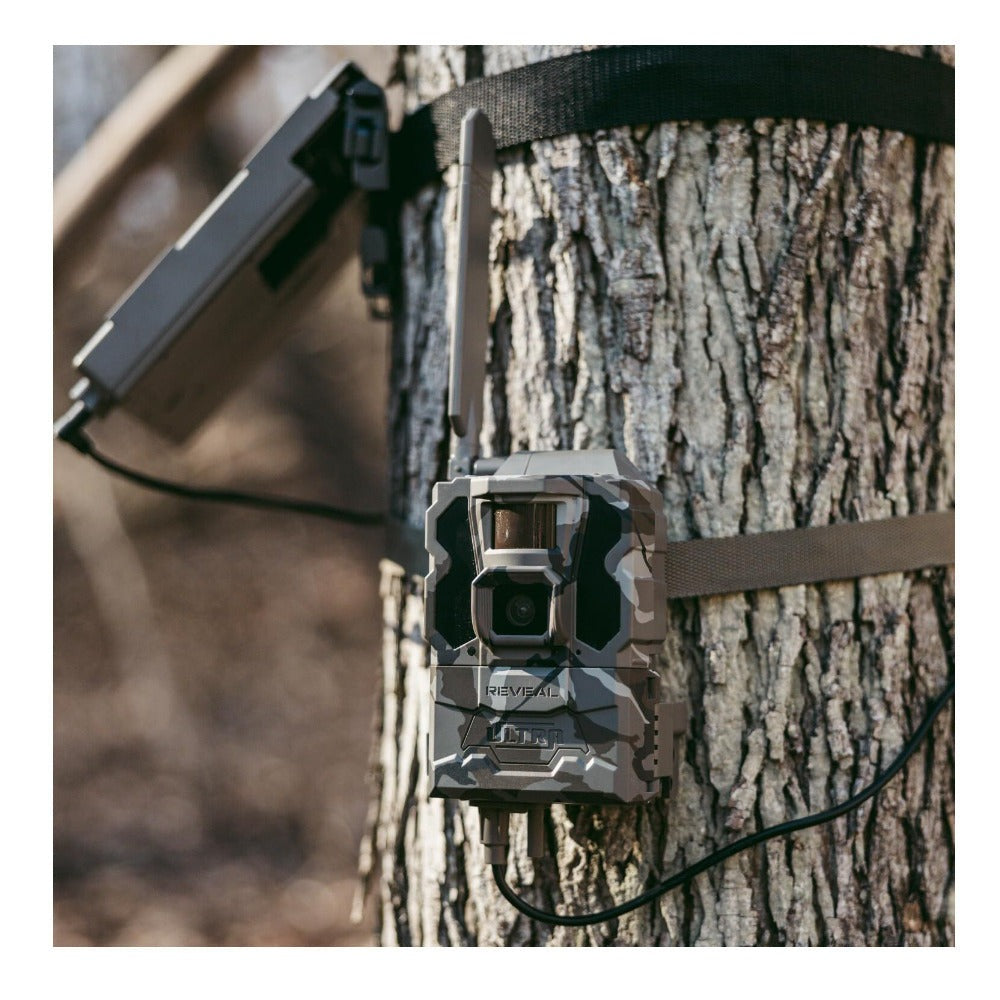 Tactacam Reveal Ultra Cellular Trail Camera 4K Photos with Video, GPS, and LTE