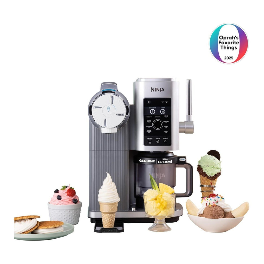 Ninja CREAMi NC701 13-in-1 Scoop and Swirl Ice Cream Maker (Silver)