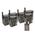 Yellowstone Metal Box for Y2 Cellular Trail Camera (6 Pack) with Card Reader