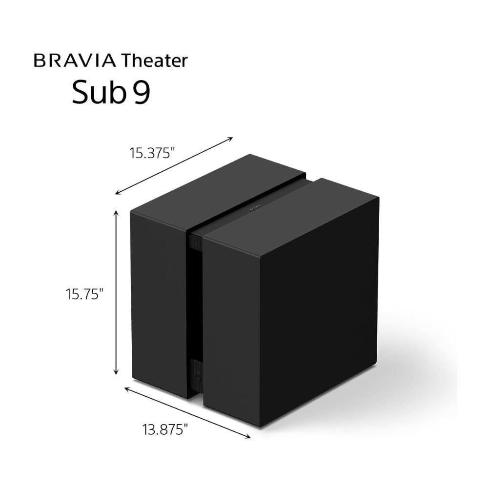 Sony BRAVIA Theater Sub 9 SA-SW9 Premium Wireless Subwoofer (Black)