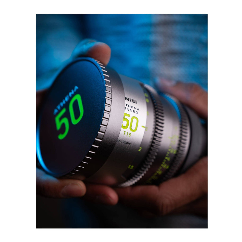 NiSi ATHENA Tuned Prime T2.4/1.9 Full-Frame 5-Lens Kit with Case (PL Mount)