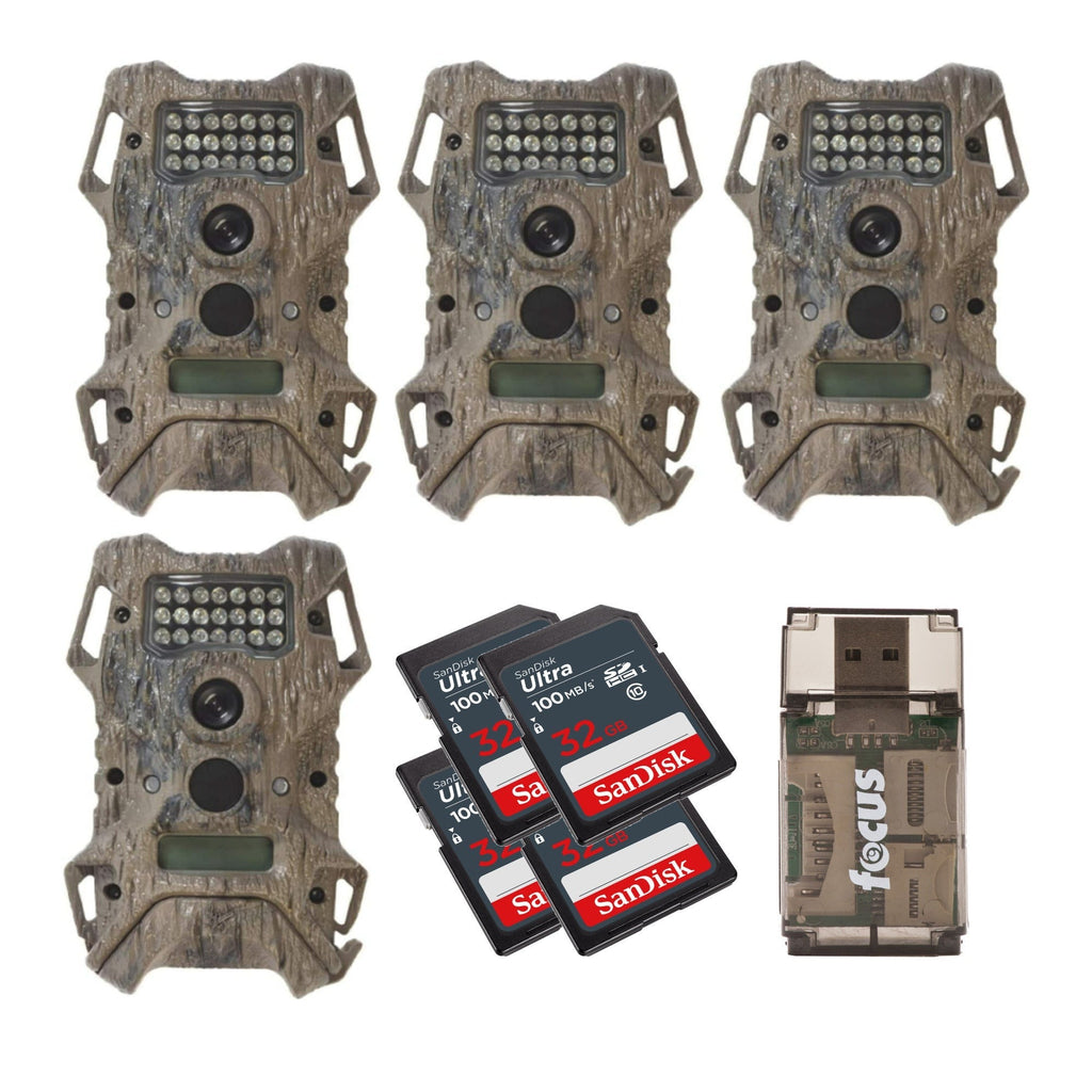 Wildgame Innovations Terra Extreme 14MP Camera with SD and Card Reader (4-Pack)