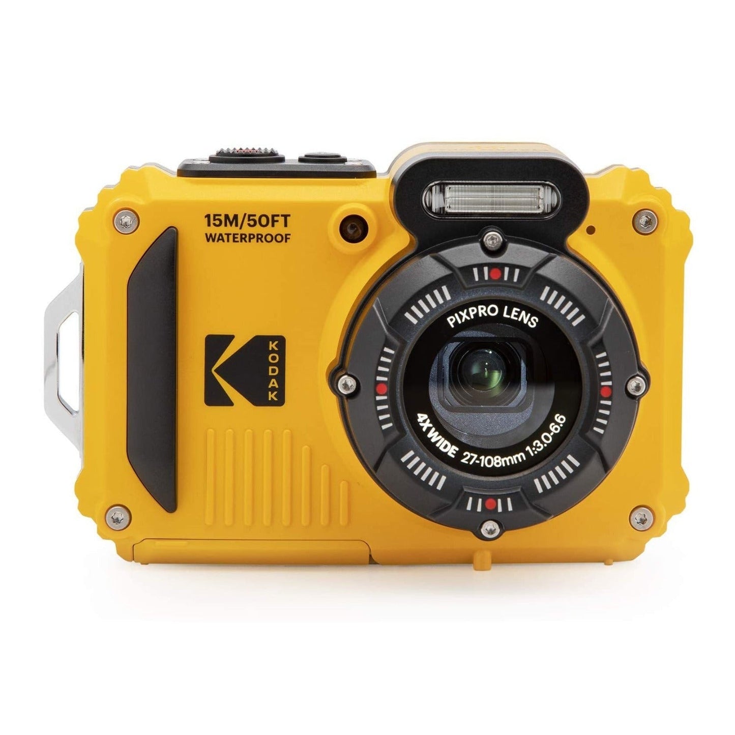 Kodak PIXPRO WPZ2 16MP Waterproof Camera (Yellow) Bundle with Accessories