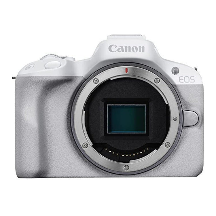 Canon EOS R50 Mirrorless Camera with Memory Card and Gadget Bag Bundle