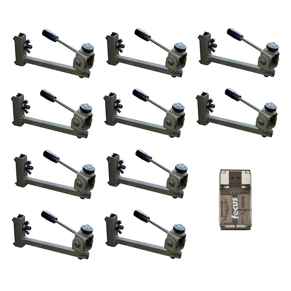 HME Products Better Trail Camera Holder 10-Pack: Screws Into Trees,Universal Fit