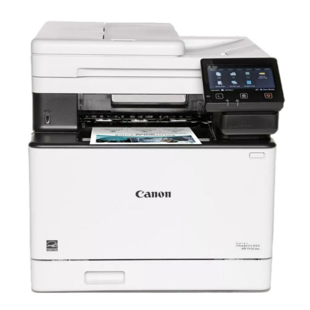 Canon imageCLASS MF753Cdw Wireless Duplex Laser Printer with Scan/Fax (White) (Certified Refurbished)