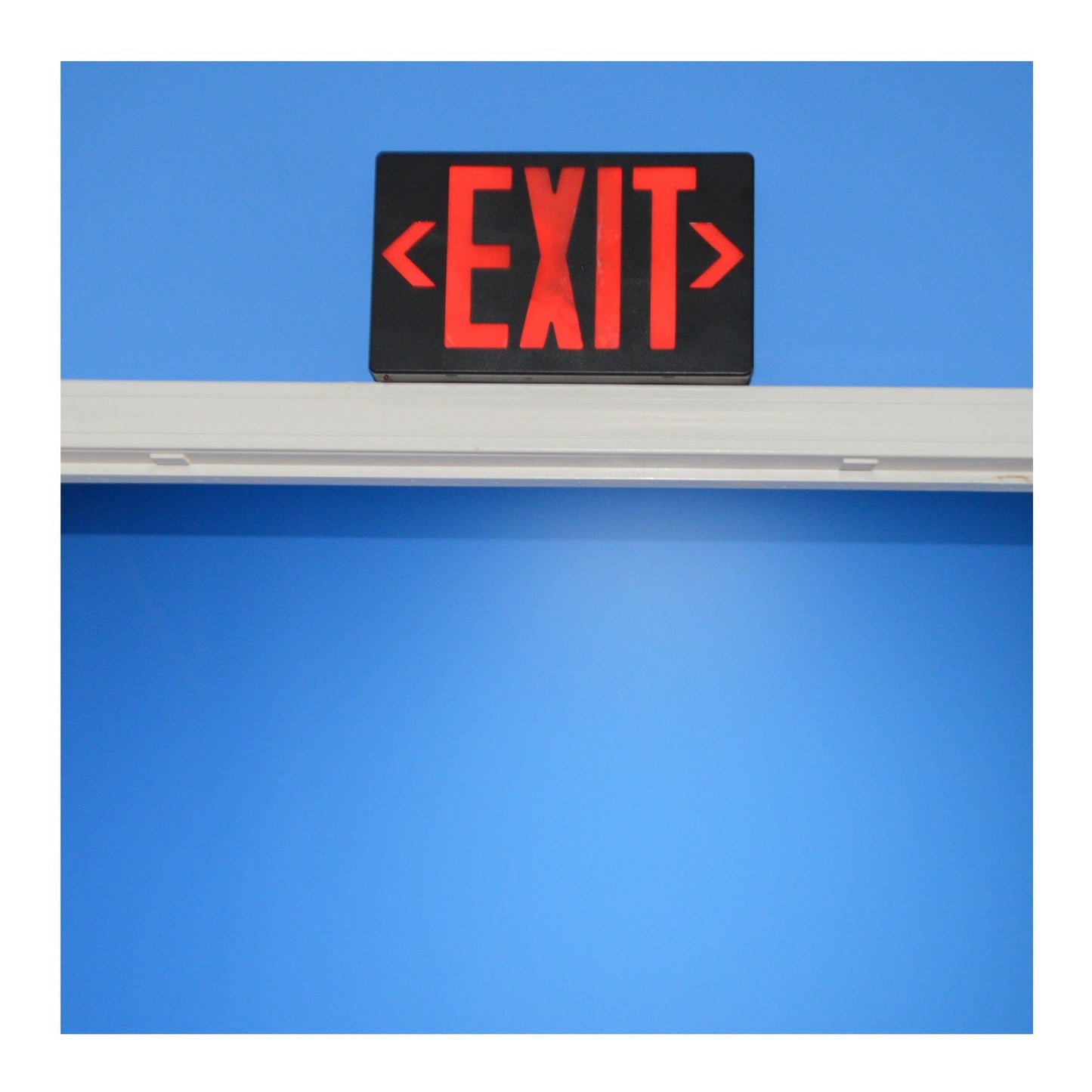 Mini Gadgets Bush Baby Functional Hardwired Exit Sign with Wi-Fi Hidden Camera