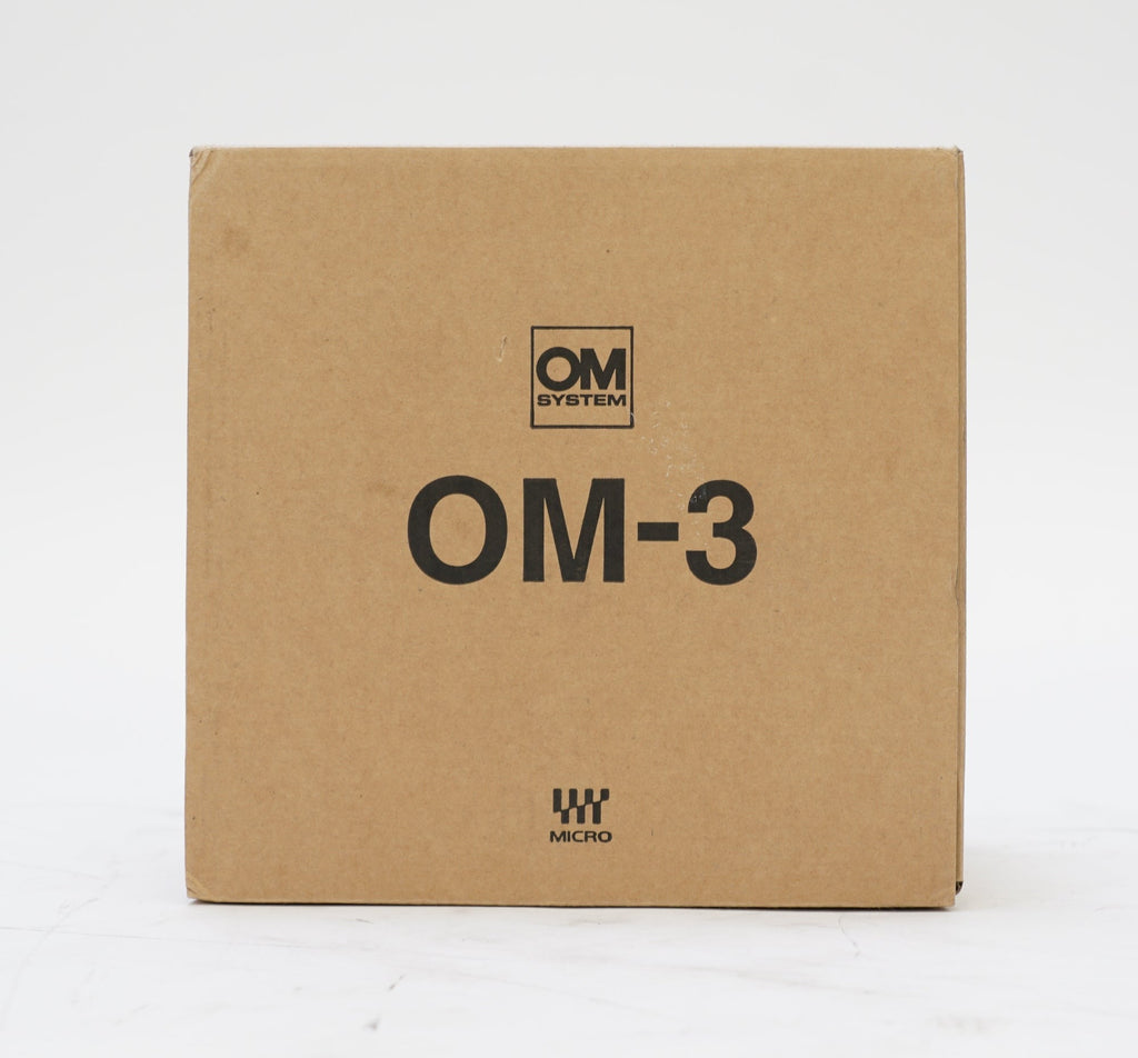 OM System Om 3 Mirrorless Micro Four Thirds Lens System Camera (Used)