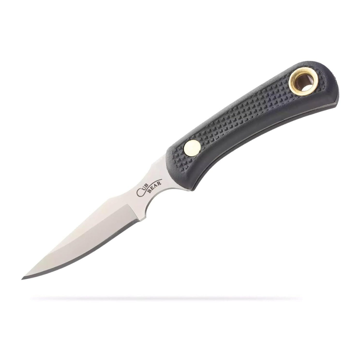 Knives Of Alaska 00012FG Light Hunter Combo Set with Leather Sheath (Black)