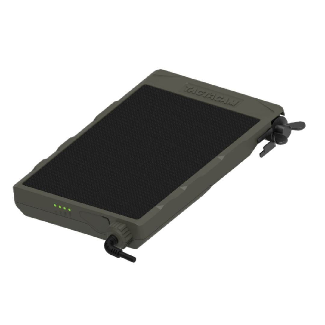 TACTACAM Solar Panel for Defend Cellular Security Camera with Built-In 5200mAh Battery