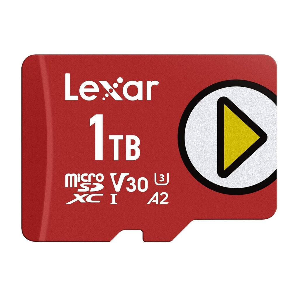 Lexar 1TB V30 A2 PLAY MicroSDXC UHS-I Memory Card