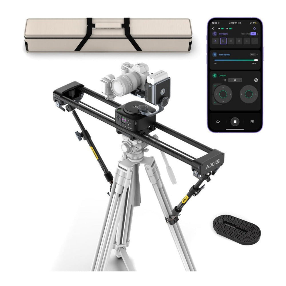 Zeapon AXIS 100 Pro Motorized Slider with PONS 3-Axis Motion System (3.3 ft)